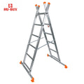 Industrial Aluminum Mailbox Post Box with Folding Ladders Modern Design for Apartment Use Easy Mobility