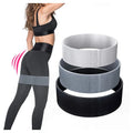 Wide Workout Loop Anti Slip Circle Fabric Set Booty Fitness Resistance Band Elastic GECKO MASTER