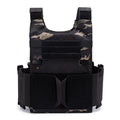 GAF New Arrival 1000D Nylon Waterproof Camo Tactical  Plate Carrier Black Camo Tactical Vest for Outdoor Use