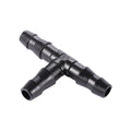 3 Way 1/4 Inch Hose Plastic Connector Irrigation System Water Hose Fitting for 4/7mm