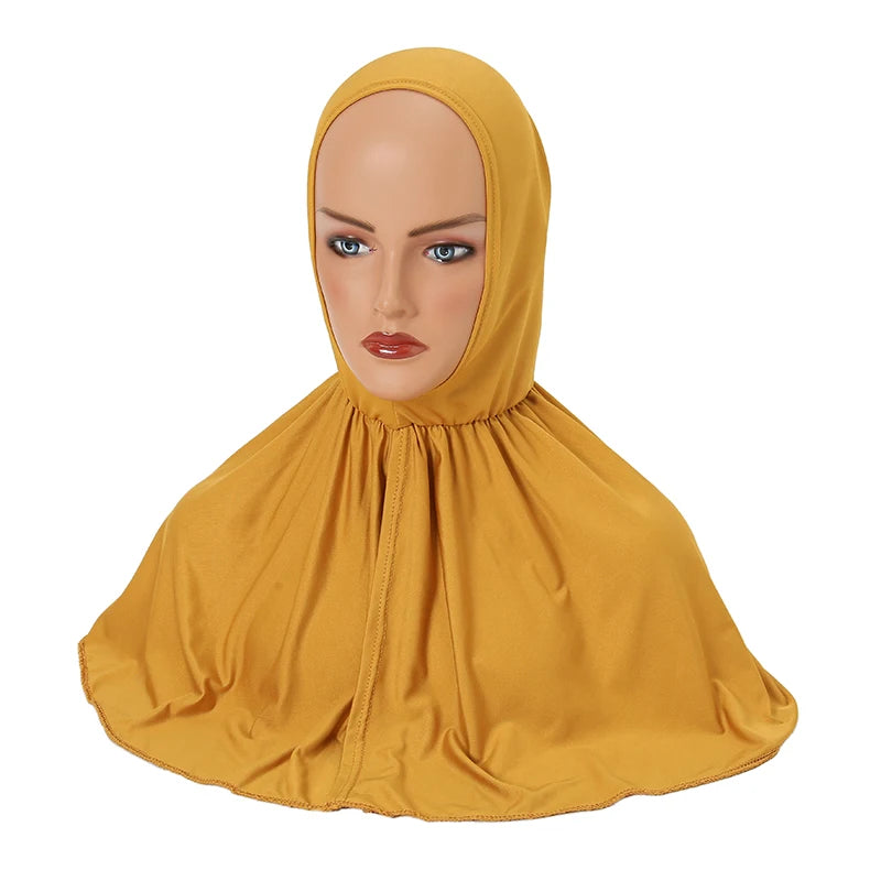 New Women Undercaps Lined Satin Inner Hijab Jersey Inner Caps