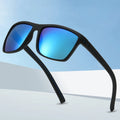 Stylish Sports Sunglasses for Men and Women Fashion Square Polarized Sun Glasses with Tac Lenses and PC Frame