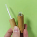Wholesale Bamboo 5ml Makeup Cosmetic Packaging Biodegradable Mascara Tube Eco Empty Eyeliner Tube Bamboo Lipstick Tube