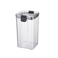 Dry Food Organizer with Lid Plastic Storage Container