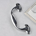 Chrome-Plated Plastic Furniture Handle-Kitchen & Hotel Use Antirust Easy Installation for Drawers Cabinets & Wardrobes