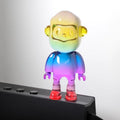 Custom Translucent Vinyl Art Toys Manufacturer Custom Made Transparent Vinyl Toy Maker Gradient Color Action Figure Model Toy