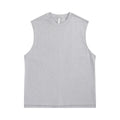 Rightdo Premium Quality 100% Cotton Oversized 240GSM Combed High Street Sleeveless T Shirts Sports Tanktop New Plus Size Print