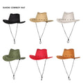 American Prairie Top Hat Custom Printed Wide Brim West Cowboy Hat for Men Women Outdoor Activities Beach Party Horse Riding