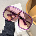 Unisex Fashion Y2K Retro Vintage Sun Glasses Oversized Sports Shades Futuristic pilot Women Sunglasses 2026