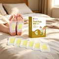 2 in 1 Green Tea Foot Patches Detox Foot Care Pads From Verified Factory With Stable Production Capacity Fast Shipment MegaBDM