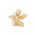 New Arrival Fashion Jewelry Rings Flower Design 925 Sterling Silver 18k Gold Plated Luxury Elegant for Women Engagement Wedding