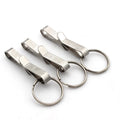 Belt Key Clip KeyChain Belt Security Metal Key Hook for Car Key Chains with Split Ring Belt Clip Waist Hanging Keychain Holder