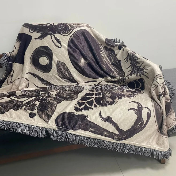 Hot Sell Sherpa Fleece Blanket Custom Luxury Warm Flannel Blanket Soft Polyester Fleece Blanket