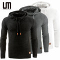 Liu Ming Cheap Wholesale Autumn Winter Men Casual Hooded Pullover Knitted Plus Size 5XL Outerwear Sweatshirt