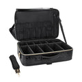 Relavel Waterproof Makeup Artist Storage Box Travel Cosmetic Organizer Brush Holder Hard  Portable Large Makeup Case