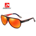 DUBERY Luxury Fashion Sunglasses for Men 2026 Brand Letter Palm Logo Silver Frame Famous Brands Sun Glasses