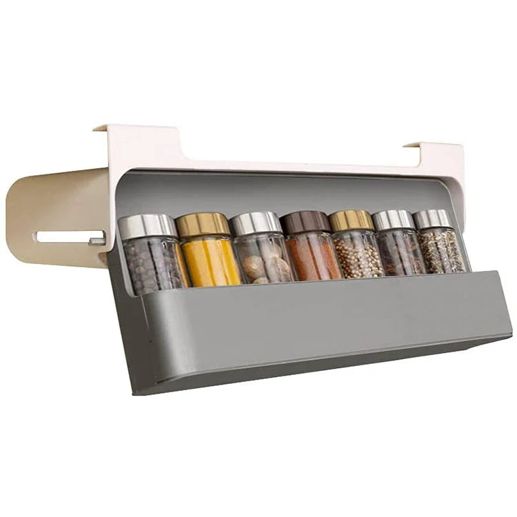 Kitchen Seasoning Spice Bottle Storage Rack Kitchen Seasoning Bottle Wall Hanging Seasoning Jar Storage Rack Household