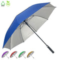 Ovida Hot Sale Custom Golf Umbrella Gift Advertising Logo Printing Straight Umbrella Windproof Waterproof Umbrella for Rain