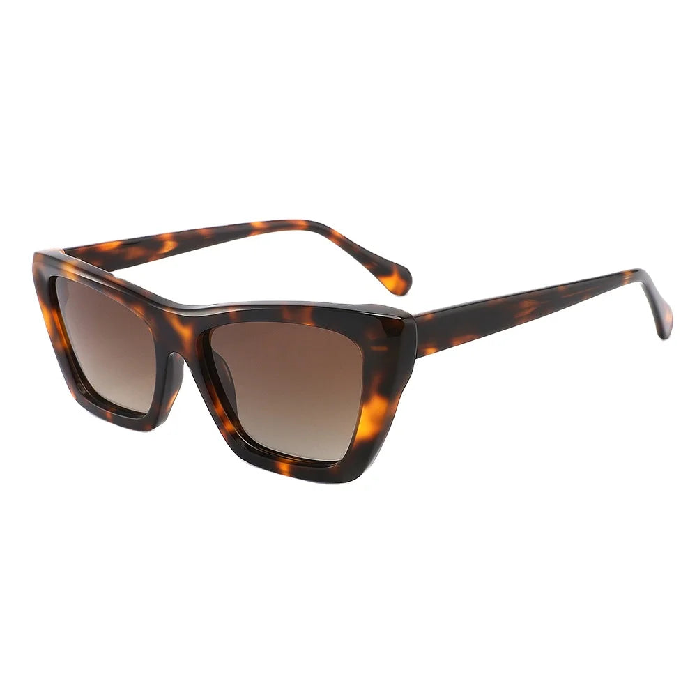 VIFF 882217S Vintage Cat Eye Acetate Fashion Women Sunglasses