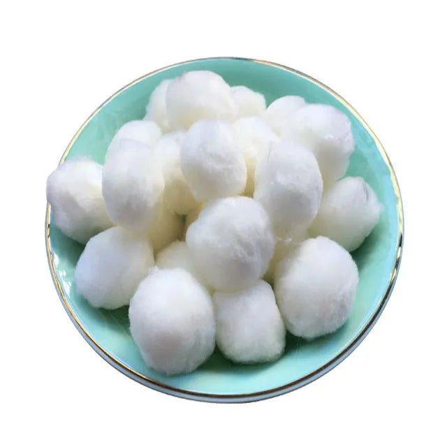Water Treatment Filter Balls Pool Instead Sand Filling Polyester Material Water Filter Fiber Ball