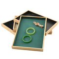 Bamboo Empty Gift Jewelry Glasses Eyeglasses Display Tray Display Show Case Organizer