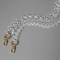 Meetee B-C175 40/60/80/120cm Plastic Chains Resin Transparent Decorative Acrylic Chain Acrylic One-Shoulder Crossbody Bag Chain