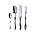 Stainless Steel Luxury Flatware Mirror Forged Hollow Handle Thick Cutlery Set Back to School
