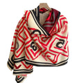 Fashion Women Warm Winter Knitted Stripe Scarf Korean Style Soft Thick Bufanda Neckerchief Echarpe Cashmere Scarf
