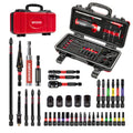 42-Piece Automotive Impact Driver Bit Set Hard Case Bit Holder OEM Customizable Waterproof S2 Alloy Steel All-Vehicle Repair