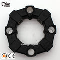400A Excavator Coupling STRAIGHT HOLES Replacement for CF-A-400 YNF Natural Rubber SIZE 400 Series 2019608 3633643 778322