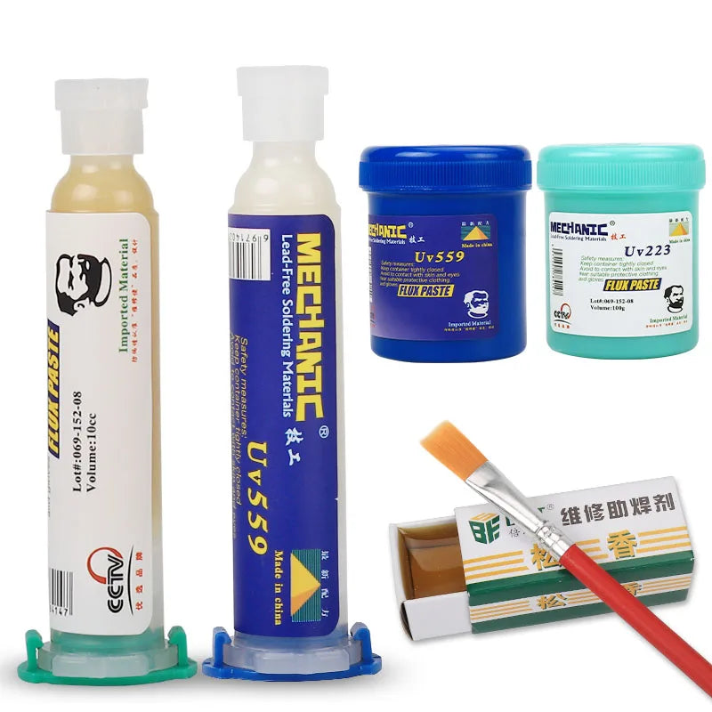 BGA Solder Paste Environmental protection Lead-free Halogen-free Mobile Phone Maintenance Rosin Oil  Solder Paste Welding Flux