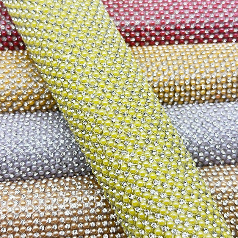 3mm Ceramic White Non Hot Fix Rhinestones Half Pearls Beads Flatback Garment Accessories for Clothing