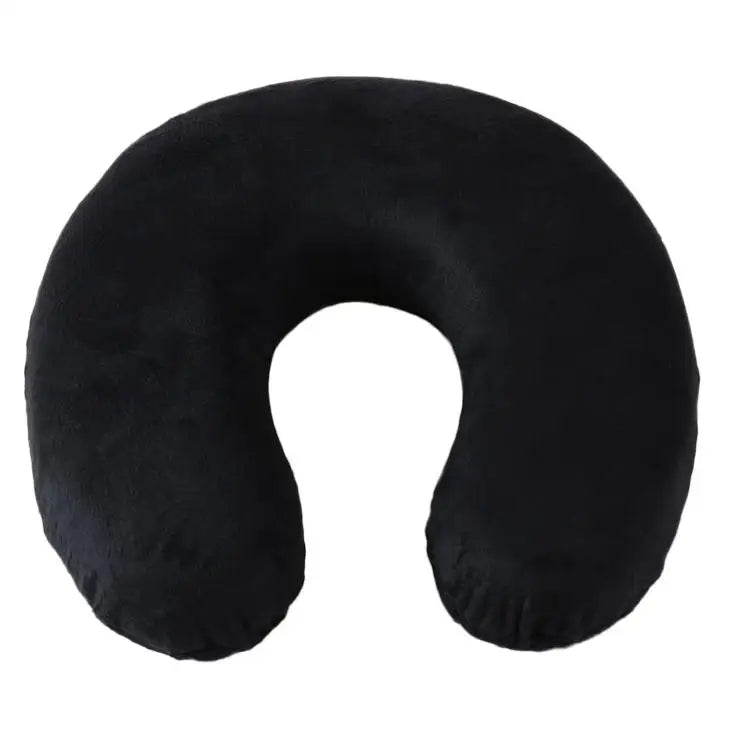 100% Premium Molded Memory Foam U-Shape Neck Pillow Portable Travel Pillow for Relief