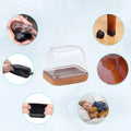 Furniture Chair Leg Floor Protectors Anti-Slip Silicone Pad with Felt for Chairs