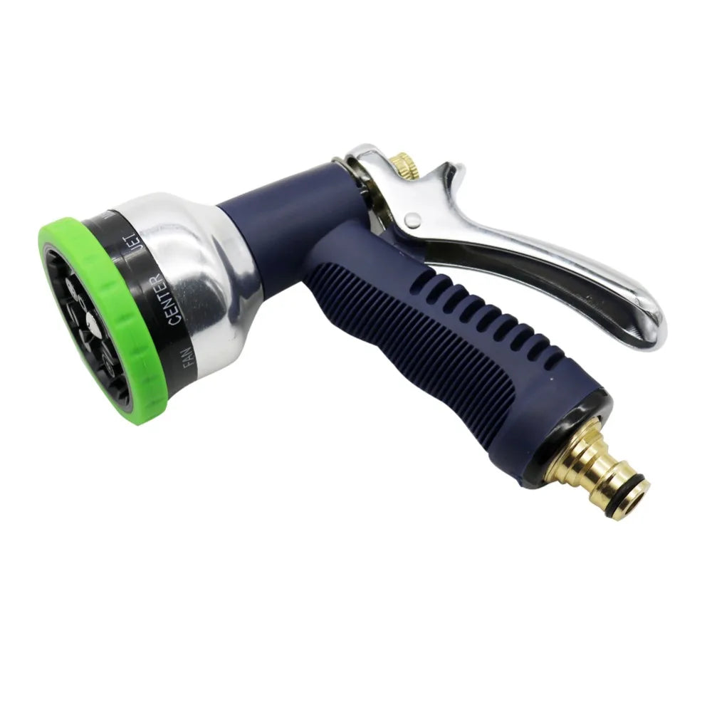 High Pressure Water Gun 9 Patterns Adjustable Spray Gun Car Wash Irrigation Tools Garden Water Sprayers