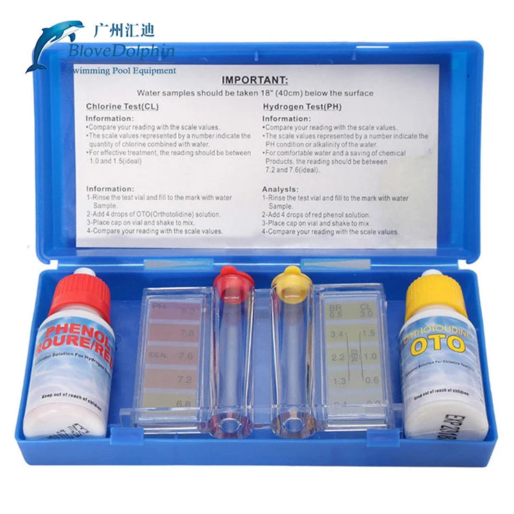 Swimming Pool Water Quality Testing Tools Acid-base Water Quality Testing Box