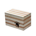 Creative Home Wooden Bird Breeding Box  Polished Pine  Wood Birdhouse  With  Lid