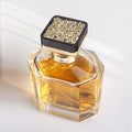 Luxury Empty Glass Octagonal Perfume Bottle with Sprayer 100ml Eight-sided Perfume Spray  Bottles