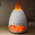 2026 New 200ml 3d Depulated Flame Air Essential Oil Humidifier Aroma Fragrance Diffuser With Flame
