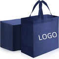 Custom Wholesale Personalized Eco-friendly Non Woven Reusable Shopping Bags TNT Grocery Recycling Bags with Logo