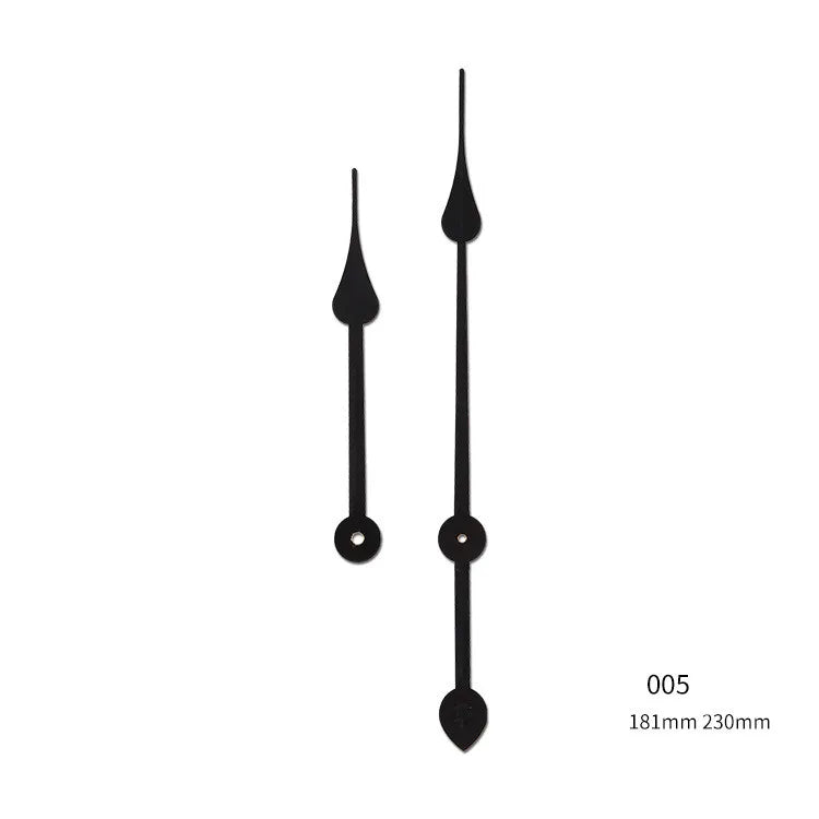 Replacement Aluminum Quartz Spade 9 Inch Clock Hands 235mm