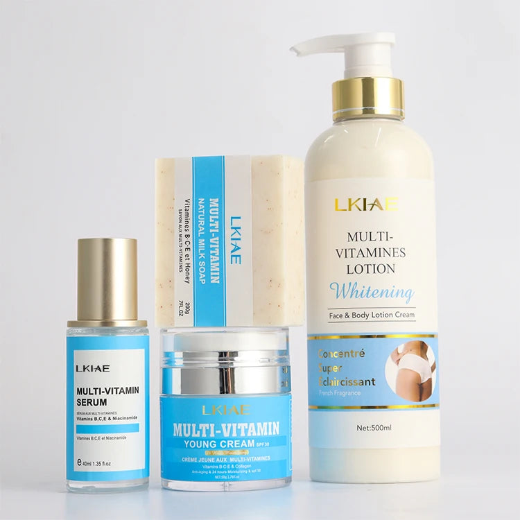 Manufacturers Dark Knuckle Knees Remover Whitening Bleaching Serum Cream Soap Body Lotion Skin Care Set for Dark Skin