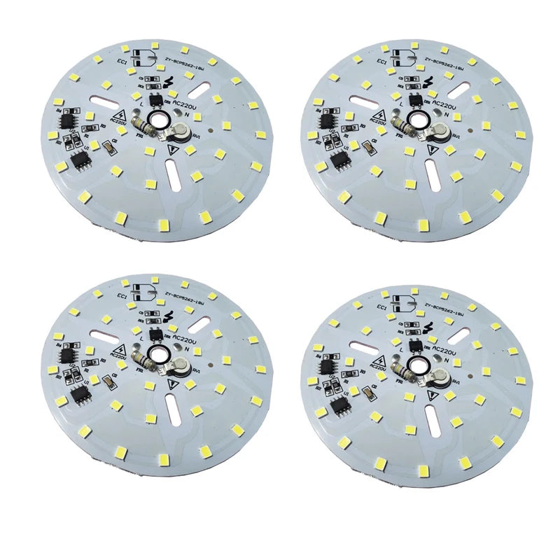 LED220V High Voltage Downlight Board 2835 Linear Light Board Driver-free 3W-24W Light Board