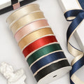 Ribest Character Cake Gold Purl Ribbon Custom With Logo for Gift Packing Wholesale