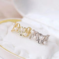 R1184 4-5mm Natural Freshwater Pearl Ring Accessory 925 Sterling Silver Adjustable Size Engagement Jewelry Ring for Women