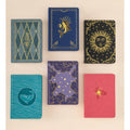LABON Celestial Themed Journal Aesthetic PU Leather Moon Sun Star Whale Fantasy Magical Writing A5 Diary Dotted Notebook