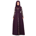 Muslim Dress Beautifully Embroidered Islamic Clothing Fashion Kimono Arabic Style Dubai Muslim Abayas