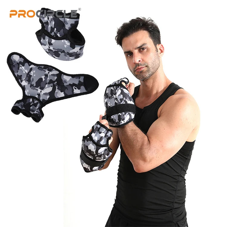 Finger Weighted Gloves Sports Outdoor Weight-bearing Skipping Rope Wrist Fitness Equipment
