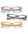 SR82031 New Style Wholesale TR90 Original Color FrameGlasses Frame DEMO Lens Anti-Blue Light Myopia Eyewear