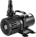 High Pressure High Flow 25000LPH Euro Plug Fish Pond Pump OEM Submersible Aquarium Pump 1.25/1.75" Outlet Factory Wholesaler